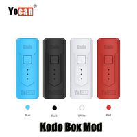 100% original YOCAN KODO BOX MOD 400MAH Voltage variable Patterie VV Batterie pour 510 Vape Épaissez le réservoir d'huile TH105 cartouches authentiques21