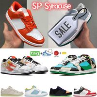 Sp Syracuse Low Basketball Shoes 75th Anniversary Chicago Black Pigeon Acg Chunky Dunky Mummy Men Women Sneakers Sports Trainers