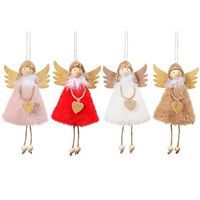 Xmas Tree Pendant Ornaments New Year Gifts Christmas Angel Dolls Christmas Decoration For Homea56 a17
