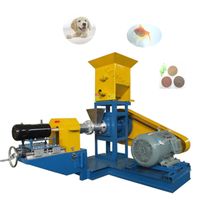 Dog Food Cat Food Extruder moulds Cost saving fish food making extruder, floating fish feed pellet machine