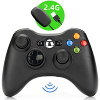 Voor Microsoft Xbox 360 2.4G Wireless Game Controller Gamepad Golden Camouflage Joystick Double Shock Controller met doos