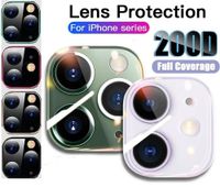 Protetor de tela da câmera para iPhone 12 Pro Max HD Back Lens Protection Cover Capa para iPhone 11 Caixa de filme de vidro temperado Proteger