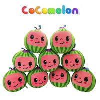 البطيخ jj أفخم لعب cocomelon الاطفال هدية لطيف محشوة لعبة تعليمية أفخم دمية 201212