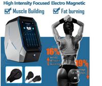 Новейшая высокоинтенсивная электромагнитная мышца Trainer EMS Shally System Musceal Build Code Form Cellulite Metal