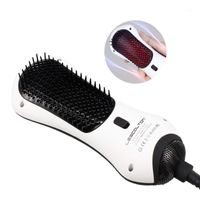 Spazzole per capelli elettrici 2-in-1 Iioni negativi Iioni Strapter Diangiling Asciugamano Spazzola a infrarossi Dettry Dry Hel Stop Blower Pettine Styling Toolling1