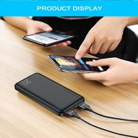 Tragbare Power Bank USB-Ausgabe 20000mAh-Ladevorgang externer Batterieladegerät Powerbank für iPhone Samsung Xiaomi Huaweia46