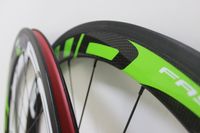 carbon wheels 3K Green FFWD F5R 50mm clincher Tubular bicycle wheels 700c carbon fiber road bike racing wheelset