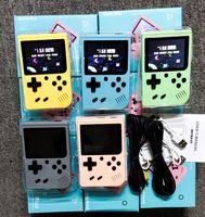 Top bon portable Macaron Handheld Jeux Console Retro Video Game Player peut stocker 500/400 IN1 Jeux 8 bits 3,0 pouces Colorful LCD berceau