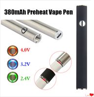 Max Preheat Vaporizer Pen Battery 380mAh Variable Voltage VV...