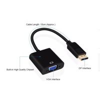 DisplayPort Display Port DP to VGA Adapter Cable Male Female...