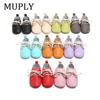 Baby shoes Infant Toddler baby moccasins soft Pu leather Casual boot first walker Lace up shoes baby shoes sneakers 220301