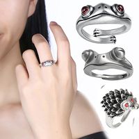 Frog Ring Cat Hedgehog Cute Animal Design Jewelry Wholesale