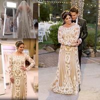 2021 Plus Size Sheath Wedding Dresses Ivory Lace Champagne L...