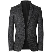 Мужчины Brand Blazers Куртка Мода Slim Повседневная Пальто Красивый Masculino Бизнес Куртки Полосатые вершины