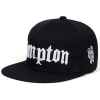 Commercio all'ingrosso 2019 nuova Compton ricamo berretto da baseball Hip Hop Snapback Caps Flat Fashion Sport Cappello per unisex Cappelli da padre regolabili T200116