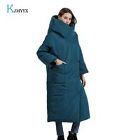 Kjmyyx inverno jaqueta mulheres novas engrossar longas parka com capuz mulheres casaco de inverno casaco quente casacos casacos casacos de casacos de casacos