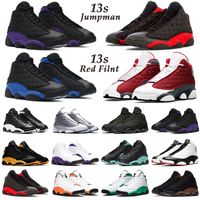 Sapatos de Basquete Jumpman13s 13 Houndstooth Universidade de Obsidian Gold Red Flint Court Roxo Hyper Royal Chicago Criado Treinadores Mens Sports
