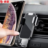 Universal-Autotelefonhalter-Schwerkraftauto-Halter Luftlüftungsständer-Halterung für iPhone XS x 8 7 in Autohalterung Ständerhalterung