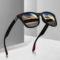 Солнцезащитные очки Design Electright TR90 Поляризованные мужчины Женщины Вождение Квадрат Стиль Солнцезащитные Очки Мужской Goggle UV400 Gafas de Sol Glass