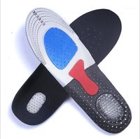 Silikon Ayakkabı Tabanlıkları Ücretsiz Boyutu Erkek Kadın Ortik Kemer Desteği Spor Ayakkabı Pad Yumuşak Koşu Ekle Yastık Semelle Orthopedi1