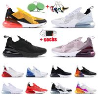 sports basketball shoes Men Women 270s Trainers Navy Blue High quality 270c Running shoes Rust Pink Barely Rose triple black All White Outdoor Men''s Sports