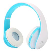 US Stock NX-8252 Fällbara hörlurar Trådlös stereo Sport Bluetooth Headphone Headset med MIC för iPhone / iPad / PC A13 A03