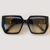 Qualität High Design Marke Luxus Große quadratische Rahmen Weibliche Sonnenbrille 2020 Gradient von Männern KF22