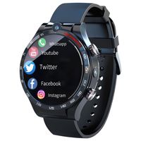 LOKMAT APPLLP 4 Smart Watch Phone Android 10.7 Wifi Dual Camera Full Round Touch 4G Smartwatch Men RAM 4G ROM 128G GPS Watch a28