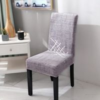 1pc Removable Spandex Stretch Wedding Chair Cover Elastic Ba...