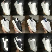 2020 Moda Yansıtıcı İNGILTERE Platformu Yılan Cilt Erkek Rahat Ayakkabılar Üçlü Siyah Beyaz Kadife Erkek Kadın Stilist Sneakers Trainer EUR 36-44