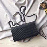 Bolsa de grife de designer Mulher couro genuíno com bolsas de ombro de caixa Handbag Bolsa Bolsa de alta qualidade de qualidade no atacado
