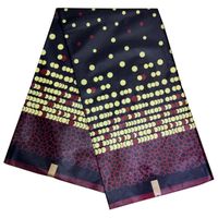 Cinta 2021 Diseño de moda Impresión de patrones africanos D Verable tela de cera real para Dashiki Ropa 6 yardas