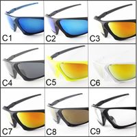 Óculos de sol de esportes nos EUA óculos de sol coloridos óculos de óculos de óculos de óculos de ciclismo de ciclismo exteriores reflexivos