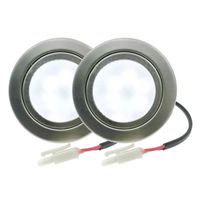 Lampadine in vetro smerigliato 1.5W LED cofano integrato cofano cappa Lampadina 12V DC per Cappuccio per fornello a 55-60 mm = 20W alogeni
