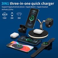 Magnetic Charging Bracket Y Shape Wireless Charger Three-In-One For Mobile Phone Watch 25w Fast Chargea01 a13