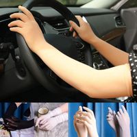 Five Fingers Gloves Socks Sexy Driving Glove Sheer See Throu...