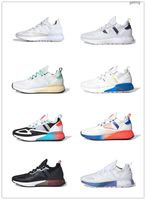 ZX 2K Sport Running Shoes Sneakers Sports Casual Blanc Sports Casual Taille 36-45 pour Mens et Femmes Multicolore Entraîneurs en plein air