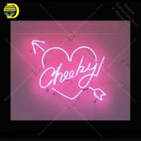 Other Lighting Bulbs & Tubes NEON SIGN For Cheeky Love Heart With Arrow Home Display Signs Sale Vintage Light Windower Wall Custom Made
