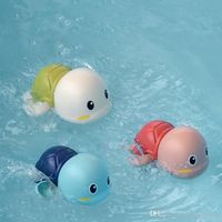Karikatür Yüzme Kaplumbağası Wind-up Oyuncak, Bebek Banyo Arkadaşı Su Saati Çalışma Oyuncak Oyun Oyuncak, Seçimler için 3 Renk, Noel Çocuk Doğum Günü Hediyesi, 2-2