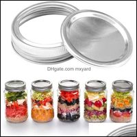 Deckel-Trinkküche, Essbar Home Garden70mm / 86mm Regar-Mundbänder Split-Typ-Leck-Proof für Mason-Jar-Canning-Decks mit Seal RI