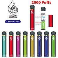 100% Original POCO Mesh Disposable E-cigarettes Pod Device Kit 2000 Puffs 1250mAh Battery 7ml Prefilled Cartridge Stick Vape Pen VS Bang Bar Plus Xtra a56