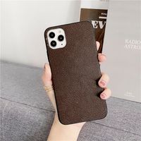 Fashion Brand Designer phone cases for iphone 13 Pro max 12 mini 11 Luxurys Leather case fastshipping