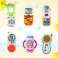 Multi- Styles Kids Children Smart Phone Toy with Sound Electronic Mobile Phone Cellphone Early Education Flash Musical Toys Gift