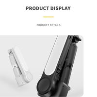 Stabilizers Single Axis Mobile Phone Stabilizer L09 Balance Adjustment Selfie Stick Remote Control For Smartphone Automatic Manual Handle