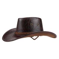 Cloches Sale Cowboy Hat Men women Horse Riding Sun Leather O...