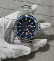Luxus Herren Automatische Uhr Wasserdichte Keramik Lünette Blaue Zifferblatt Kaliber 5 Mann Sportuhren Saphir Kristall Edelstahl Armbanduhr