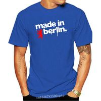T-shirts van heren gemaakt in de T-shirt van Berlijn Deutschland de Duitsland Duitse hoofdstad Bear Mannen S-3XL