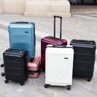 Suitcases 20' ' 24 Inch ABS Suitcase With Wheels Tra...