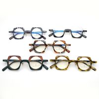 Herren Optische Marke Designer Spectacle Frames Männer Frauen Mode Straße Stil Brillenrahmen Personalisierung Kleiner Rahmen Myopie Brille Handgemachte Eyewear
