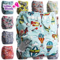 Nxy Baby Diapers [littles&bloomz] Washable Reusable Cloth Pocket Nappy Select A1 B1 C1 From Photo Only (no Insert) 221229